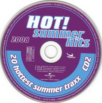 2CD Various: Hot! Summer Hits 2008