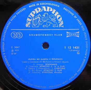 2LP/Caja Various: Hudba Na Zámku V Roudnici