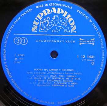 2LP/Caja Various: Hudba Na Zámku V Roudnici