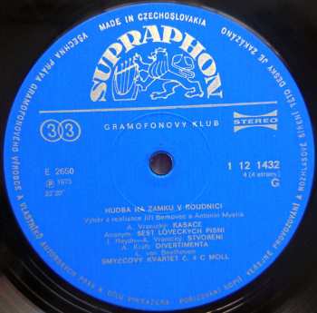 2LP/Caja Various: Hudba Na Zámku V Roudnici