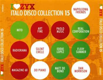 3CD Various: I Love ZYX Italo Disco Collection 15