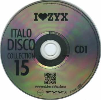 3CD Various: I Love ZYX Italo Disco Collection 15