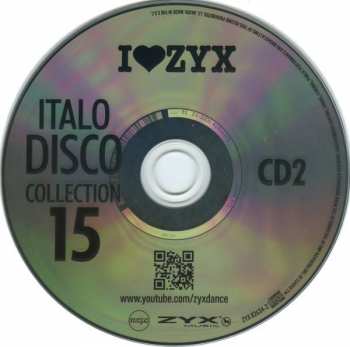 3CD Various: I Love ZYX Italo Disco Collection 15