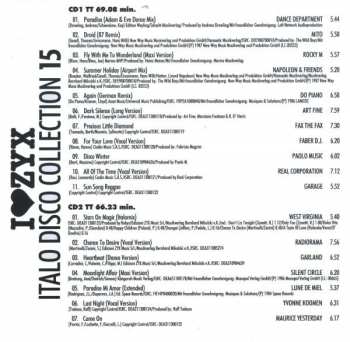 3CD Various: I Love ZYX Italo Disco Collection 15