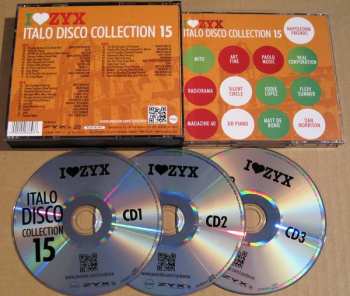 3CD Various: I Love ZYX Italo Disco Collection 15