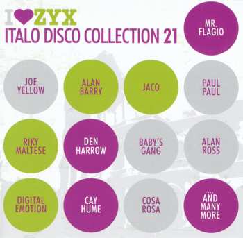 3CD Various: I Love ZYX Italo Disco Collection 21