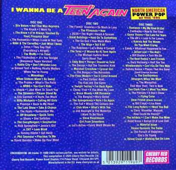 3CD/Caja Various: I Wanna Be A Teen Again - American Power Pop 1980-1989