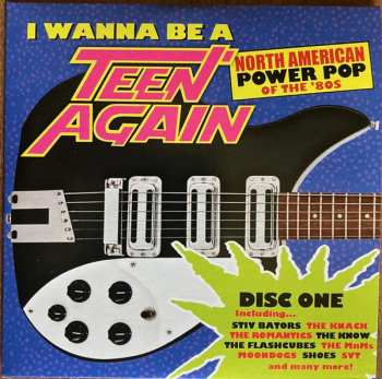 3CD/Caja Various: I Wanna Be A Teen Again - American Power Pop 1980-1989