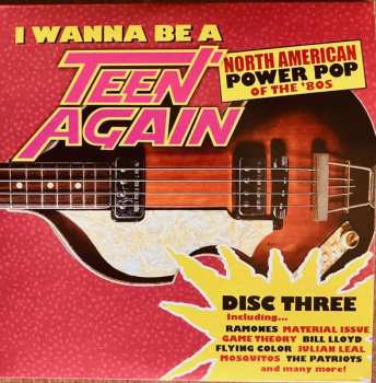 3CD/Caja Various: I Wanna Be A Teen Again - American Power Pop 1980-1989