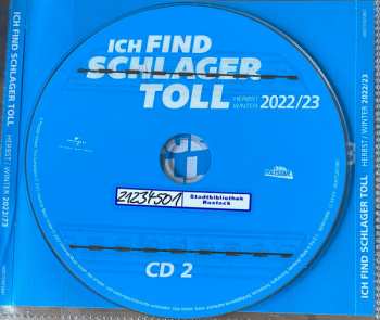 2CD Various: Ich Find Schlager Toll - Herbst / Winter  2022/23