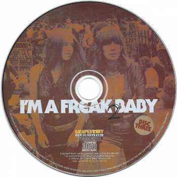 3CD/Caja Various: I'm A Freak 2 Baby (A Further Journey Through The British Heavy Psych And Hard Rock Underground Scene: 1968-73)
