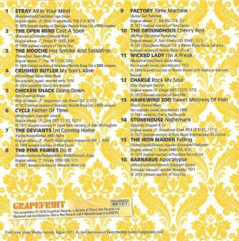 3CD/Caja Various: I'm A Freak, Baby... A Journey Through The British Heavy Psych And Hard Rock Underground Scene 1968-72
