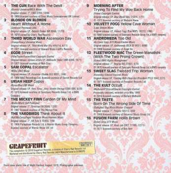 3CD/Caja Various: I'm A Freak, Baby... A Journey Through The British Heavy Psych And Hard Rock Underground Scene 1968-72