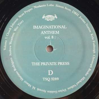 2LP Various: Imaginational Anthem Vol. 8: The Private Press