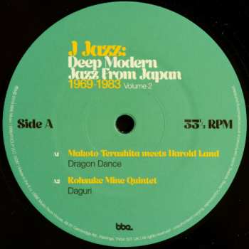 3LP Various: J Jazz: Deep Modern Jazz From Japan 1969-1983 (Volume 2)