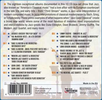 10CD/Caja Various: Jazz Goes Classical