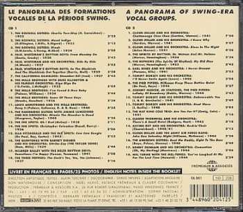 2CD Various: Jazz Vocal Groups: New York, Los Angeles, Hollywood, Chicago 1927-1944