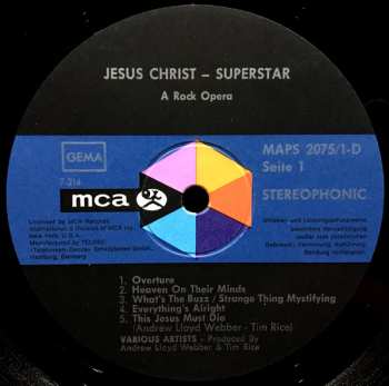 2LP/Caja Various: Jesus Christ Superstar