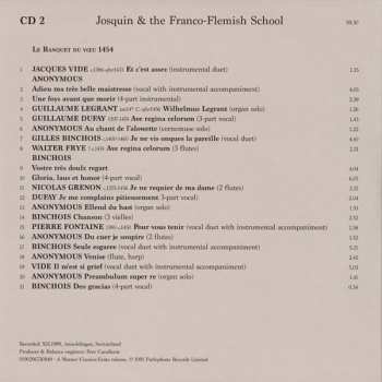 34CD/Caja Various: Josquin & The Franco-Flemish School
