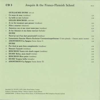 34CD/Caja Various: Josquin & The Franco-Flemish School