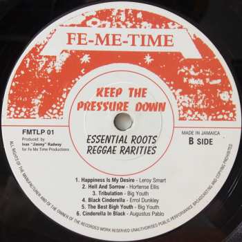 LP Various: Keep The Pressure Down