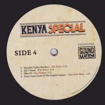 3LP/SP Various: Kenya Special (Selected East African Recordings From The 1970s & '80s)