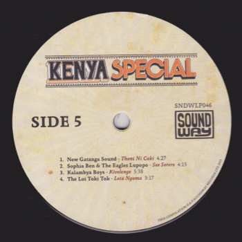 3LP/SP Various: Kenya Special (Selected East African Recordings From The 1970s & '80s)