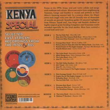 3LP/SP Various: Kenya Special (Selected East African Recordings From The 1970s & '80s)