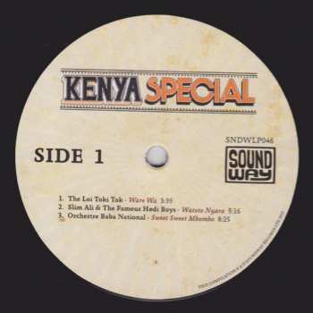 3LP/SP Various: Kenya Special (Selected East African Recordings From The 1970s & '80s)