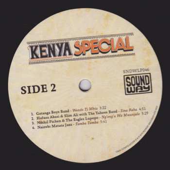 3LP/SP Various: Kenya Special (Selected East African Recordings From The 1970s & '80s)