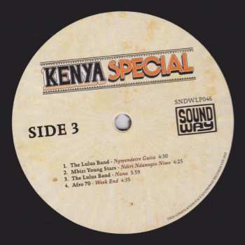 3LP/SP Various: Kenya Special (Selected East African Recordings From The 1970s & '80s)