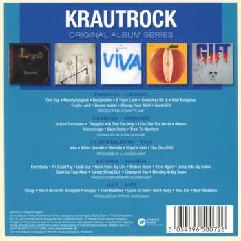 5CD/Caja Various: Krautrock
