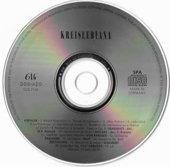 CD Various: Kreisleriana. Encores For Violin & Piano
