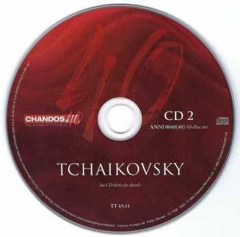 40CD/Caja Various: Landmarks | 40 Years Of Chandos