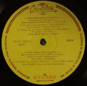 LP Various: Lányok, Lányok, Simongáti Lányok... / Hungarian Folk Songs And Czardases