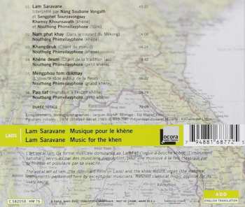 CD Various: Laos: Lam Saravane - Musique Pour Le Khène / Music For The Khen