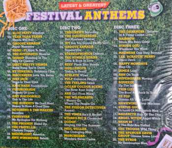 3CD/Caja Various: Latest & Greatest: Festival Anthems