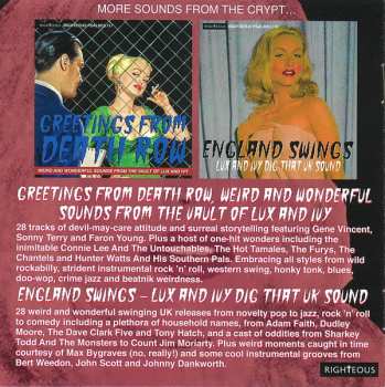 2CD Various: Leather Jackets And Diesel Smoke (Chili Dippin’ In Red Tiger Shoes: Gems And Oddities From Lux And Ivy’s Vault)