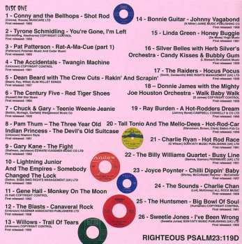 2CD Various: Leather Jackets And Diesel Smoke (Chili Dippin’ In Red Tiger Shoes: Gems And Oddities From Lux And Ivy’s Vault)