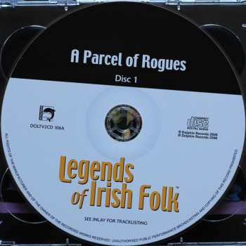 2CD Various: Legends Of Irish Folk - A Parcel Of Rogues