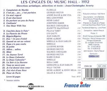 CD Various: Les Cinglés Du Music Hall - 1932