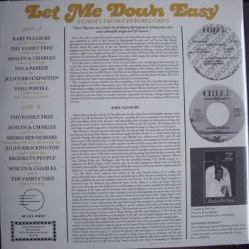 LP Various: Let Me Down Easy (Echoes From Cheri Records)