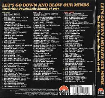 3CD/Caja Various: Let's Go Down And Blow Our Minds: The British Psychedelic Sounds Of 1967