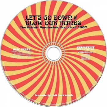 3CD/Caja Various: Let's Go Down And Blow Our Minds: The British Psychedelic Sounds Of 1967