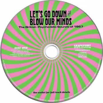 3CD/Caja Various: Let's Go Down And Blow Our Minds: The British Psychedelic Sounds Of 1967