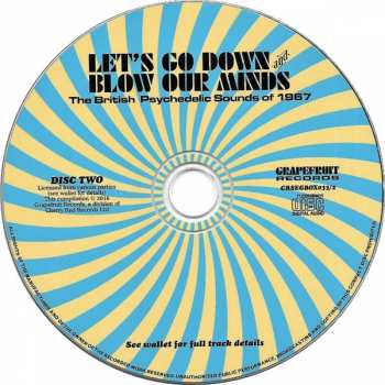 3CD/Caja Various: Let's Go Down And Blow Our Minds: The British Psychedelic Sounds Of 1967