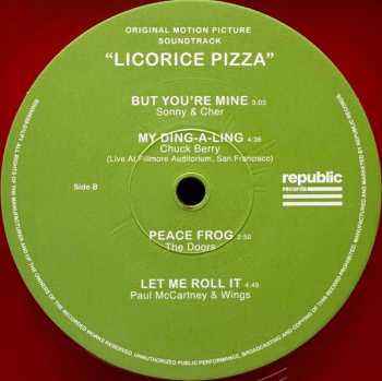 2LP Various: Licorice Pizza (Original Motion Picture Soundtrack) LTD | CLR