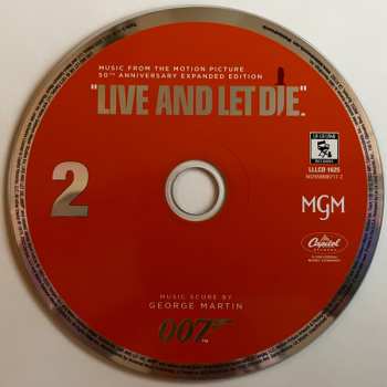 2CD Various: Live And Let Die (Music From The Motion Picture - 50th Anniversary Expanded Edition) LTD
