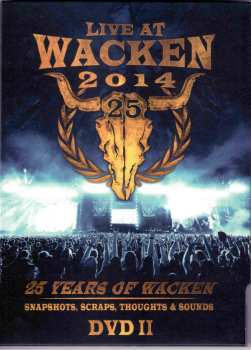 3DVD Various: Live At Wacken 2014 - 25 Years of Wacken