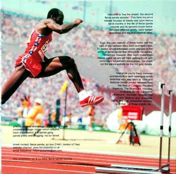 CD Various: Live The Dream: The Second Fierce Panda Sampler